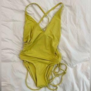 Dippin’ Daisy’s Union One Piece Citrine Size Small, NWT.